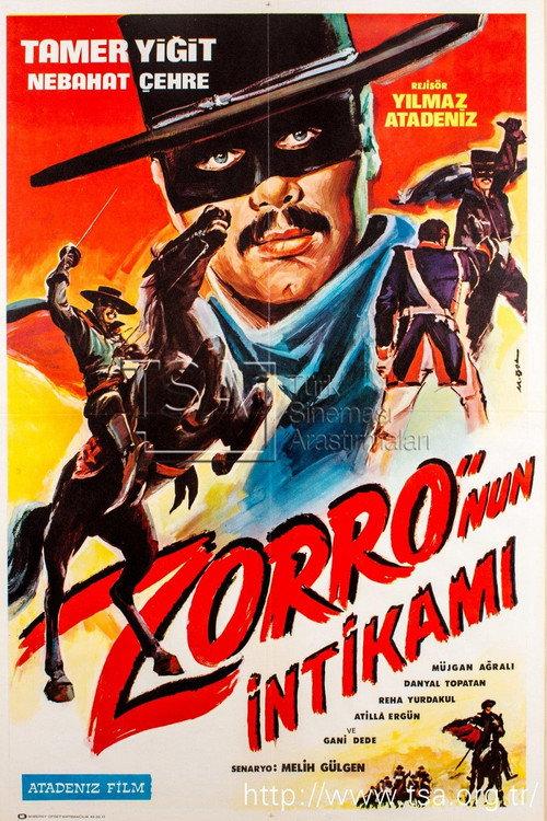 Zorro's Revenge 1969 official movie poster