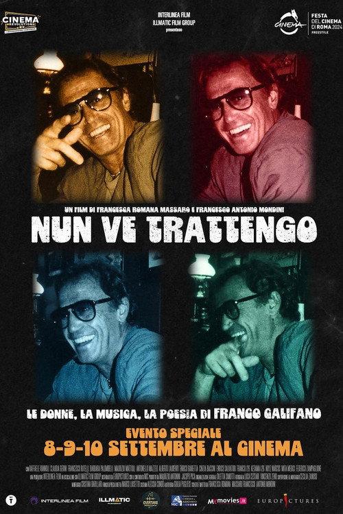 Franco Califano - Nun ve trattengo 2025 official movie poster