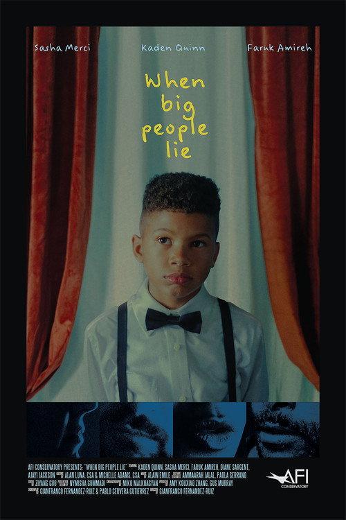When Big People Lie 2024 official movie poster