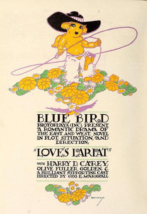Love's Lariat 1916 official movie poster