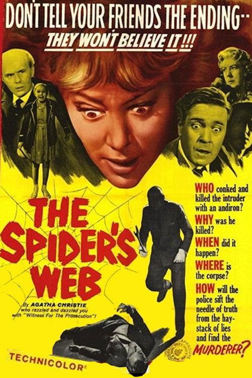 The Spider's Web 1960 official movie poster