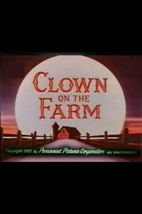 Clown on the Farm 1952 official movie poster