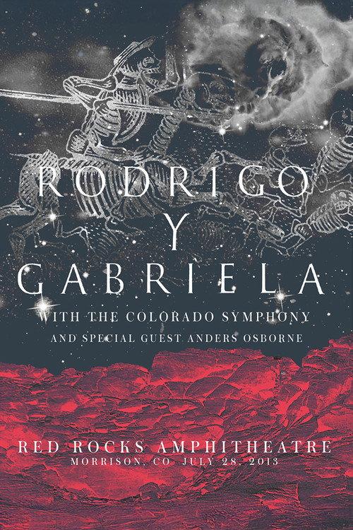 Rodrigo y Gabriela Live From Red Rocks 2013 2013 official movie poster