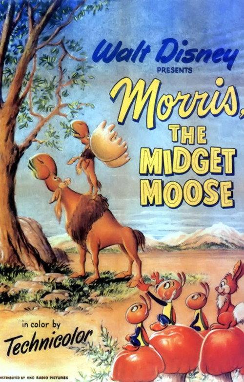 Morris the Midget Moose 1950 official movie poster