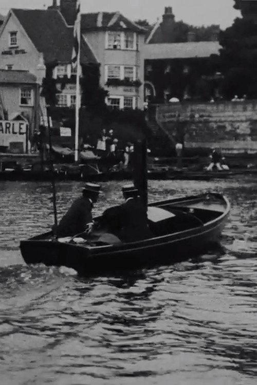 Thames River Scenery - Panorama of the Crowded River 1899 official movie poster