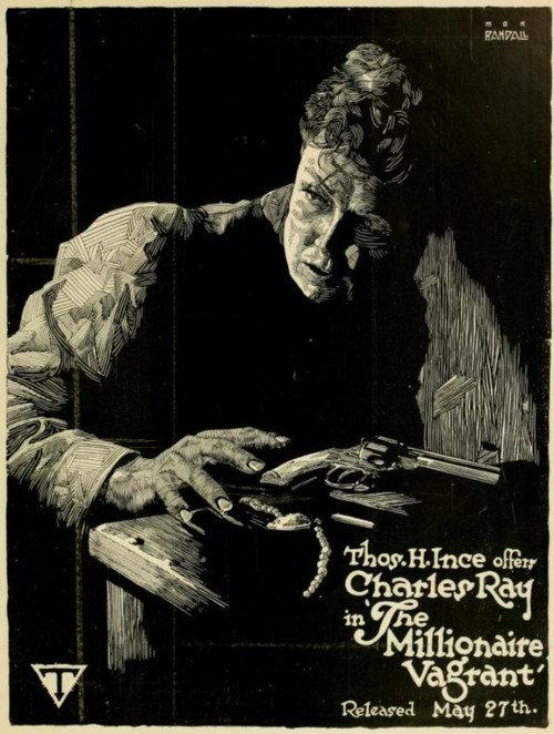 The Millionaire Vagrant 1917 official movie poster