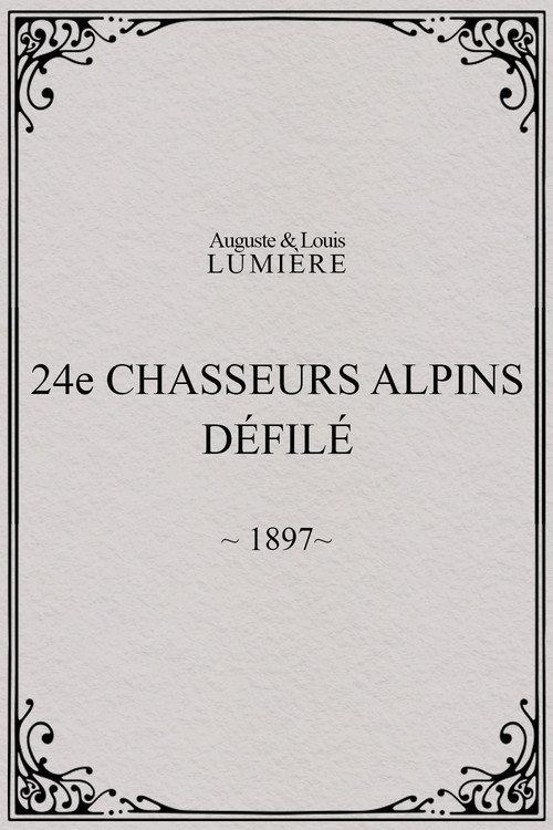 24th Chasseurs Alpins: Parade 1897 official movie poster