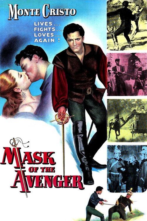 Mask of the Avenger 1951 official movie poster