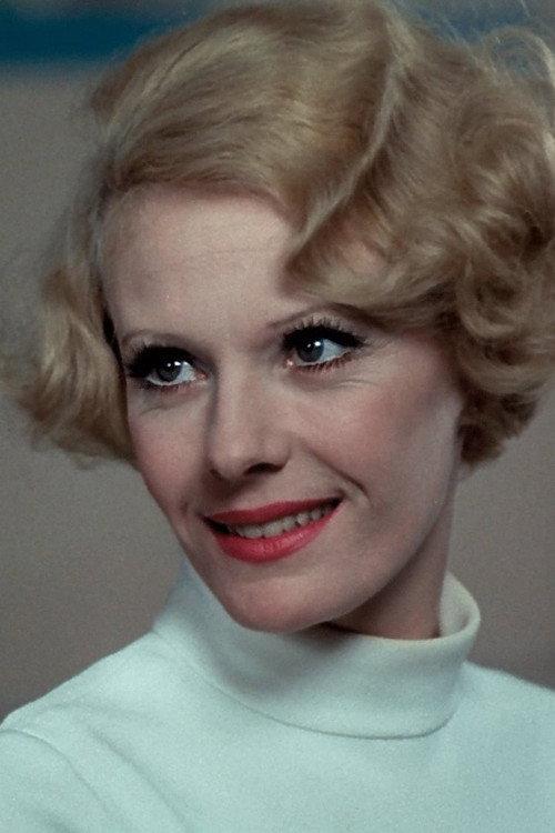 Portrait of Actress Delphine Seyrig 1977 official movie poster
