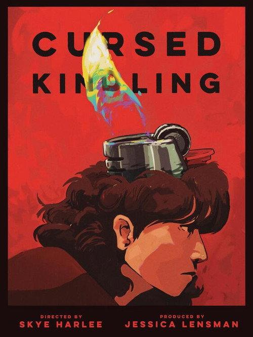 Cursed Kindling 2024 official movie poster