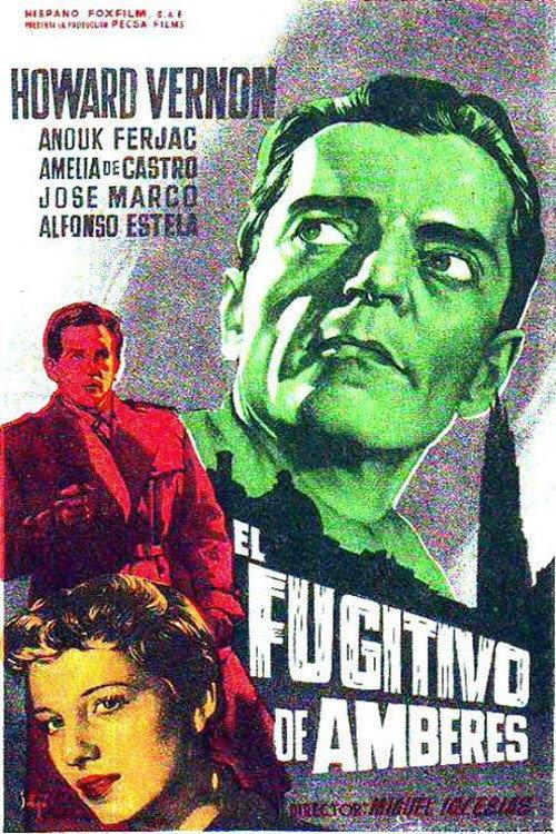 El fugitivo de Amberes 1955 official movie poster