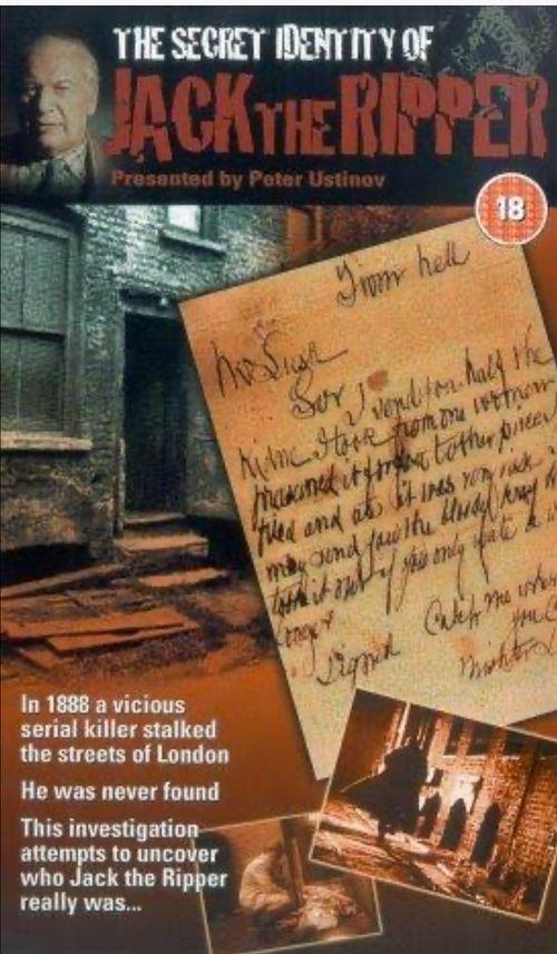 The Secret Identity of Jack the Ripper 1988 official movie poster