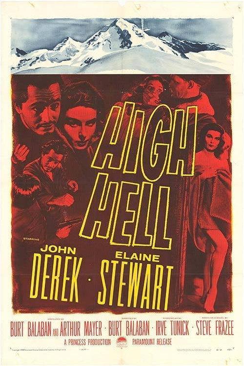 High Hell 1958 official movie poster