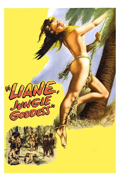 Liane, Jungle Goddess 1956 official movie poster