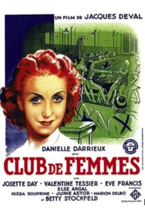 Club de femmes 1936 official movie poster