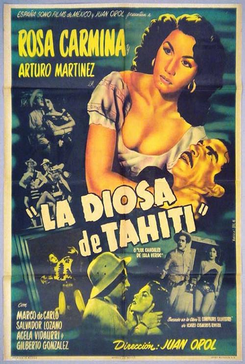 The Goddess of Tahiti 1953 official movie poster