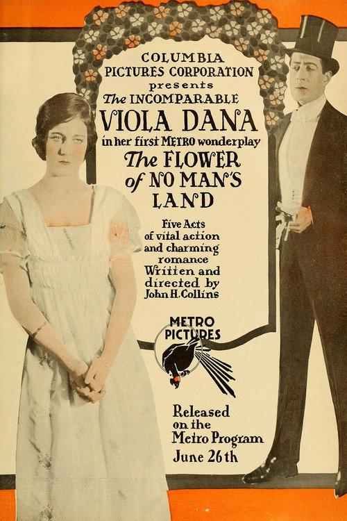 The Flower of No Man's Land 1916 official movie poster