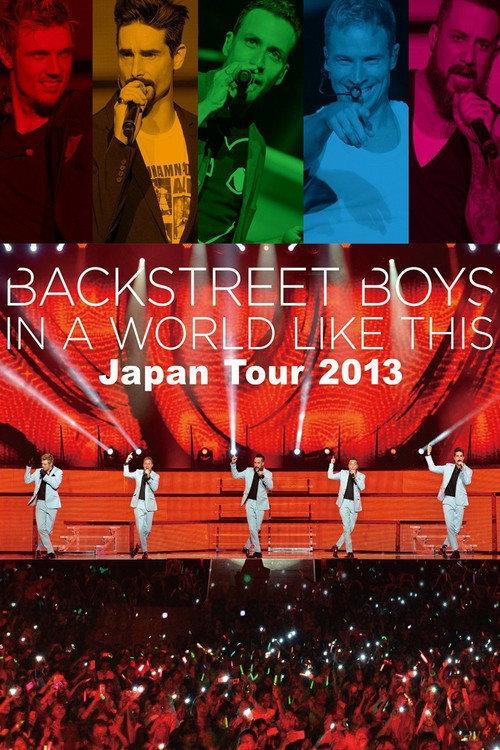 Backstreet Boys: In a World Like This - Japan Tour 2013 2013 official movie poster