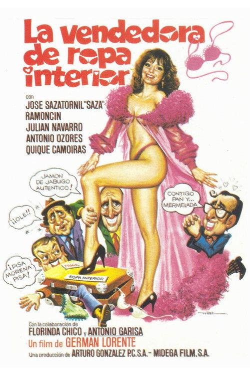 La vendedora de ropa interior 1982 official movie poster