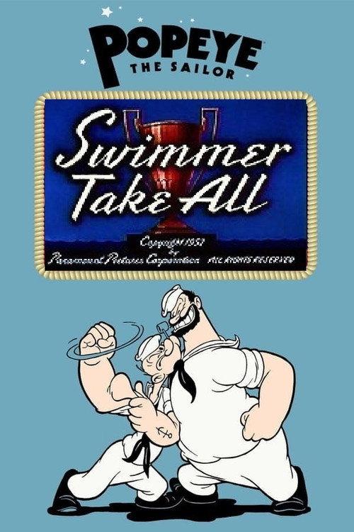 Swimmer Take All 1952 official movie poster