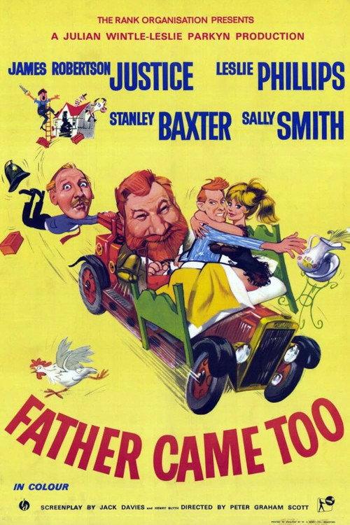Father Came Too! 1964 official movie poster
