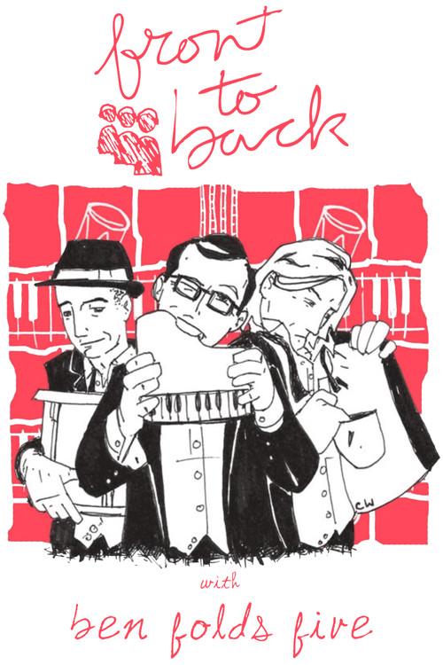 MySpace Music Presents: Front to Back with Ben Folds Five 2008 official movie poster