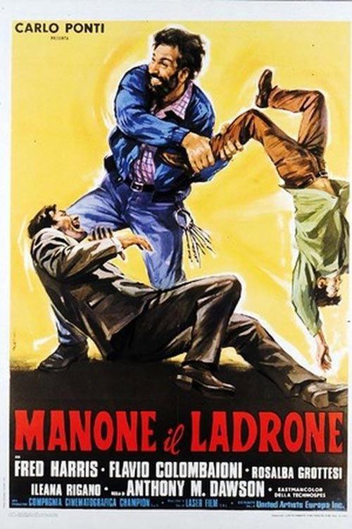 Manone il ladrone 1974 official movie poster