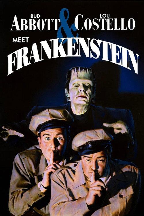 Bud Abbott and Lou Costello Meet Frankenstein 1948 official movie poster