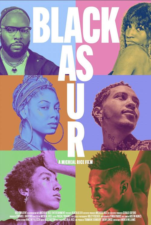 BLACK AS U R 2022 official movie poster