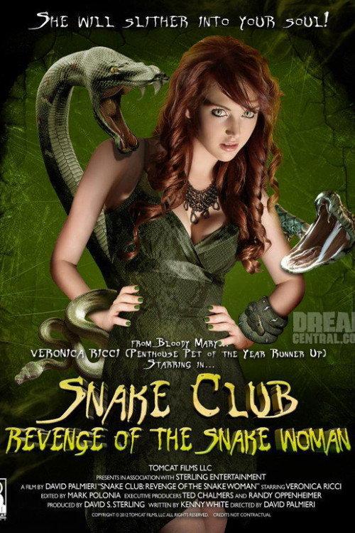 Snake Club: Revenge of the Snake Woman 2013 official movie poster