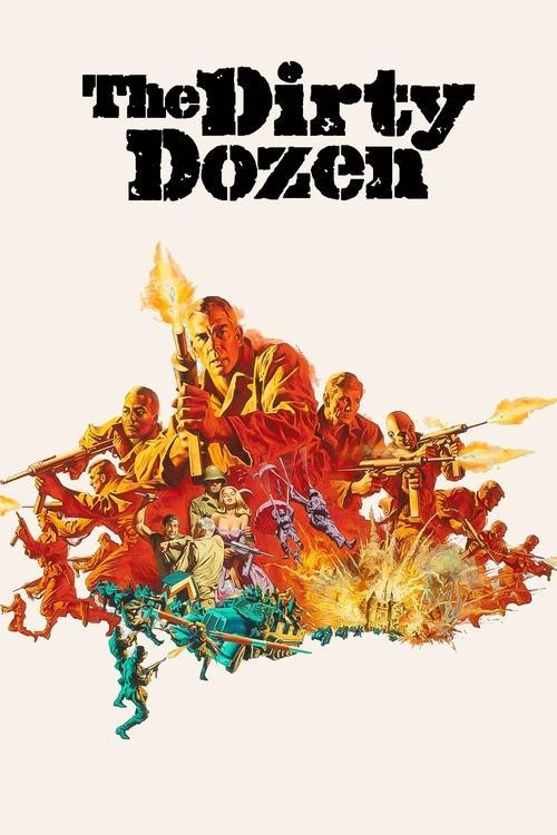 The Dirty Dozen 1967 official movie poster