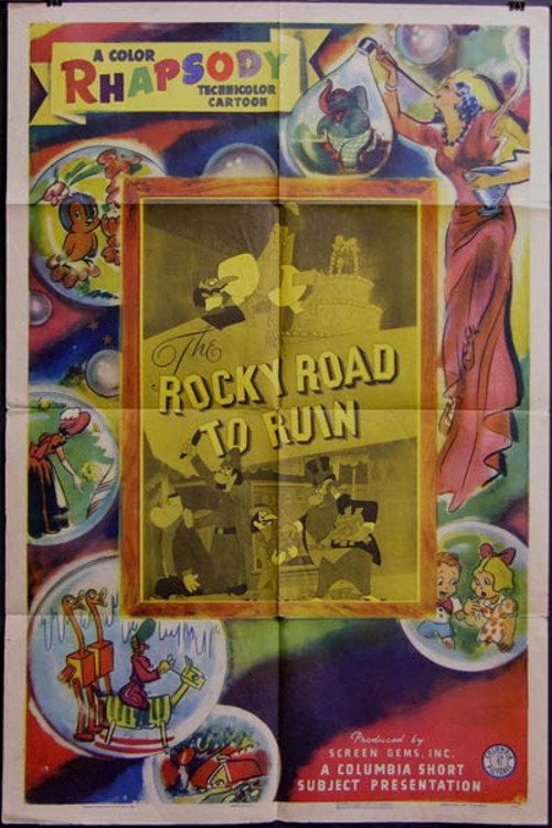 The Rocky Road to Ruin 1943 official movie poster