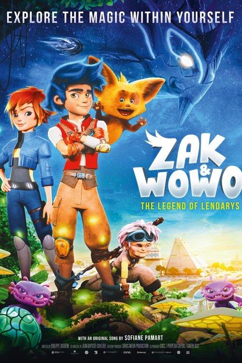 Zak & Wowo: The Legend of Lendarys 2024 official movie poster