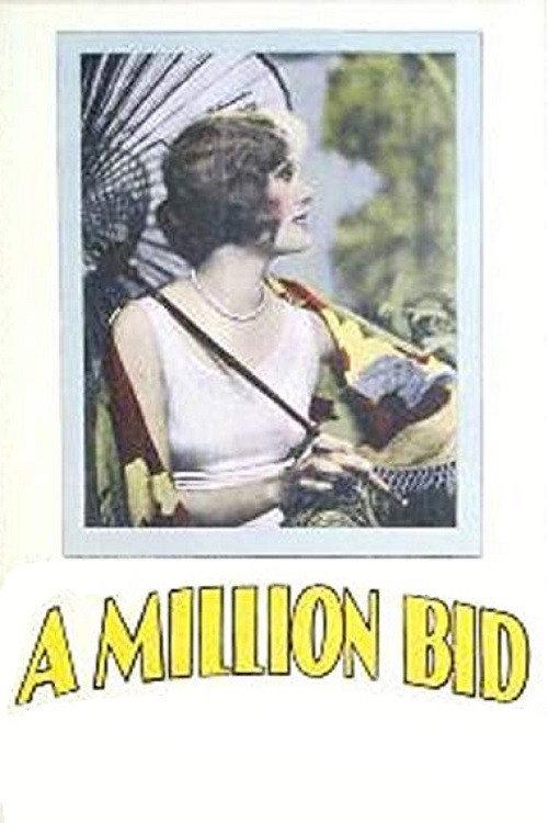 A Million Bid 1927 official movie poster