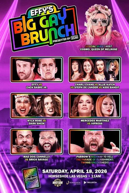 GCW: Effy's Big Gay Brunch 11 2026 official movie poster