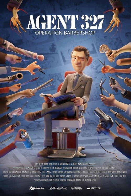 Agent 327: Operation Barbershop 2017 official movie poster