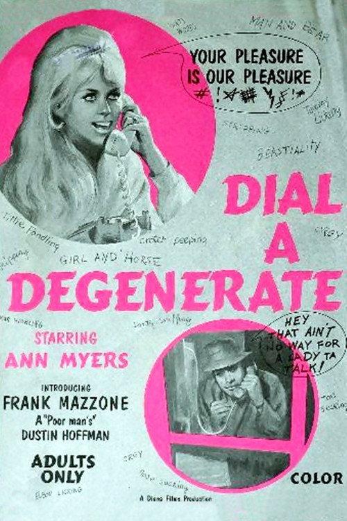 Dial-a-Degenerate 1972 official movie poster