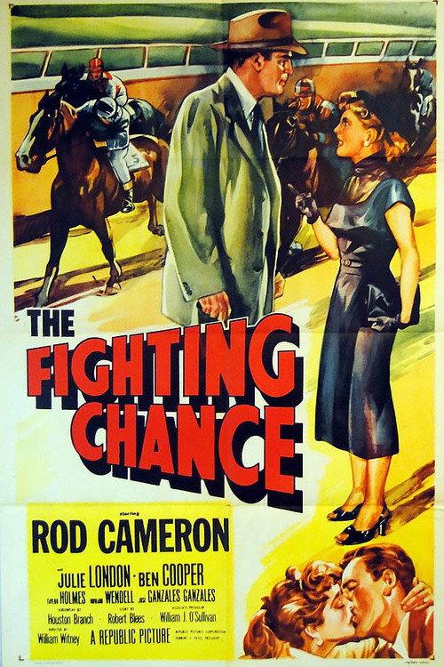 The Fighting Chance 1955 official movie poster