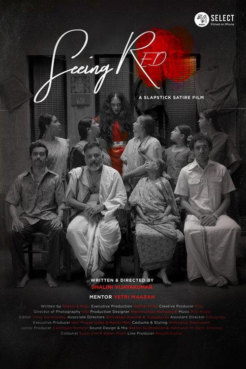 Seeing Red 2025 official movie poster