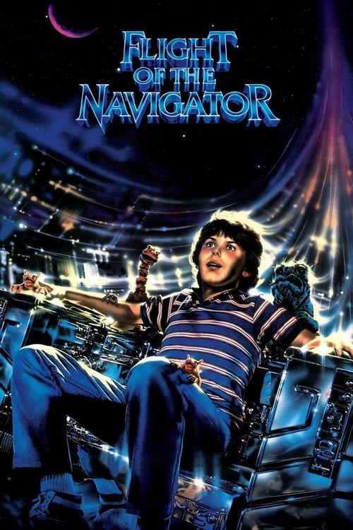 Flight of the Navigator 1986 official movie poster