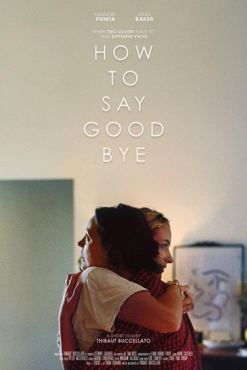 How to Say Goodbye 2025 official movie poster