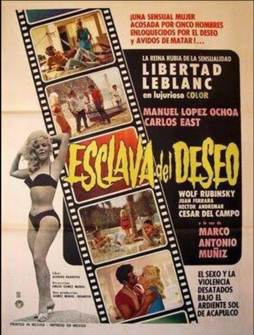 Esclava del deseo 1968 official movie poster