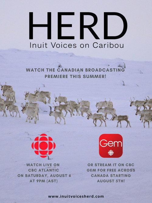 Herd: Inuit Voices on Caribou 2022 official movie poster