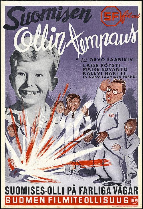 Suomisen Ollin tempaus 1942 official movie poster