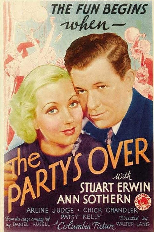 The Party's Over 1934 official movie poster