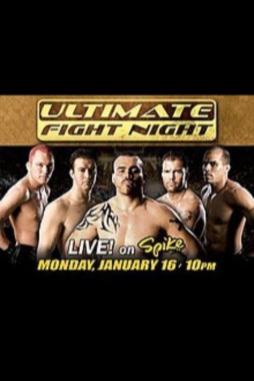 UFC Fight Night 3: Sylvia vs. Silva 2006 official movie poster