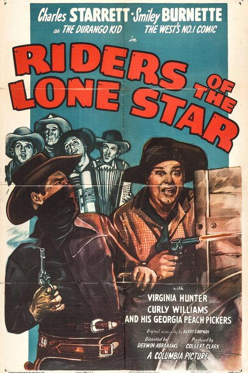 Riders of the Lone Star 1947 official movie poster