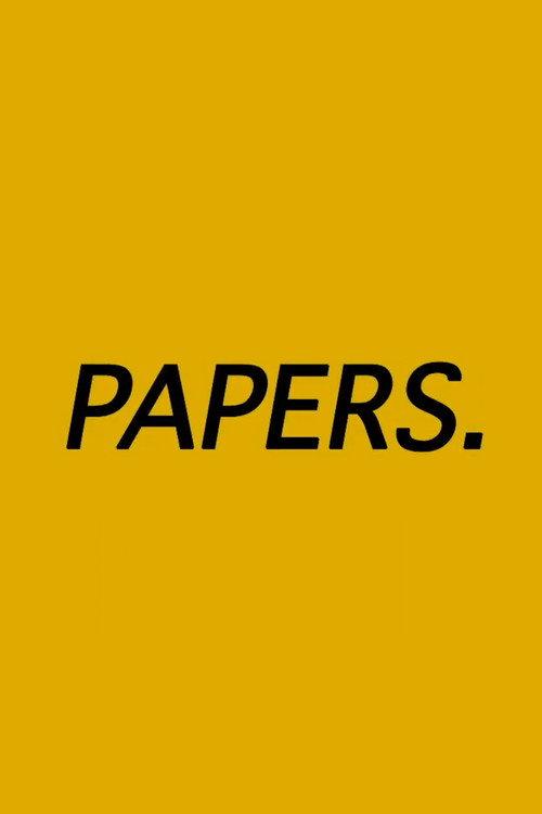 PAPERS 1991 official movie poster