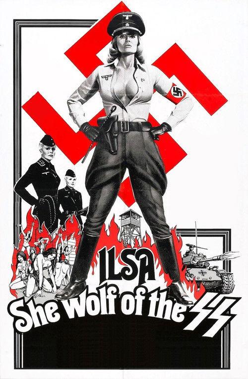 Ilsa: She Wolf of the SS 1975 official movie poster
