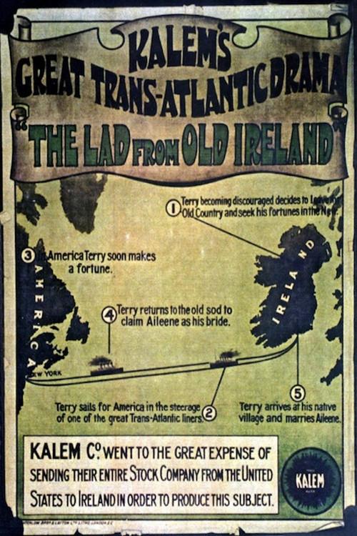 The Lad from Old Ireland 1910 official movie poster